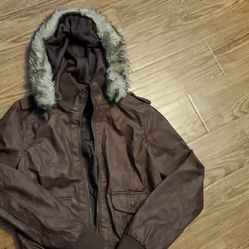 Brown Bomber Jacket